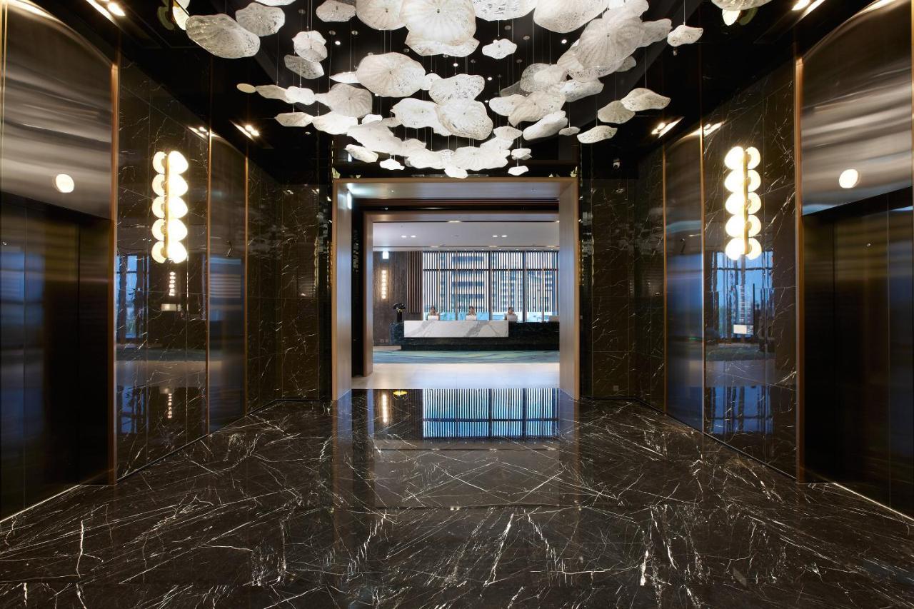 Cozzi Blu Hotel Zhongli Exterior foto Lobby