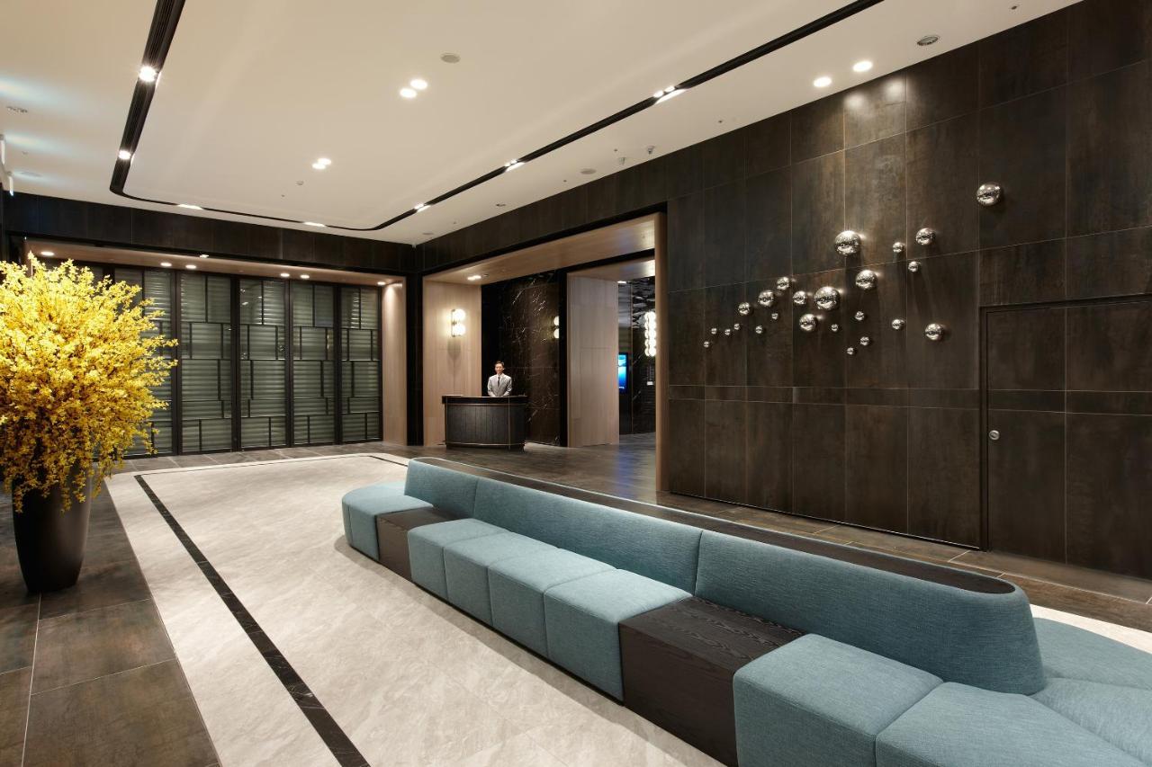Cozzi Blu Hotel Zhongli Exterior foto Lobby